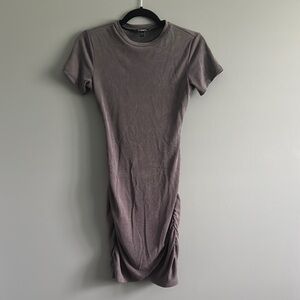 Elegant Gray Women's Dress